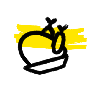 Graffiti-garabato de un pavo cocinado